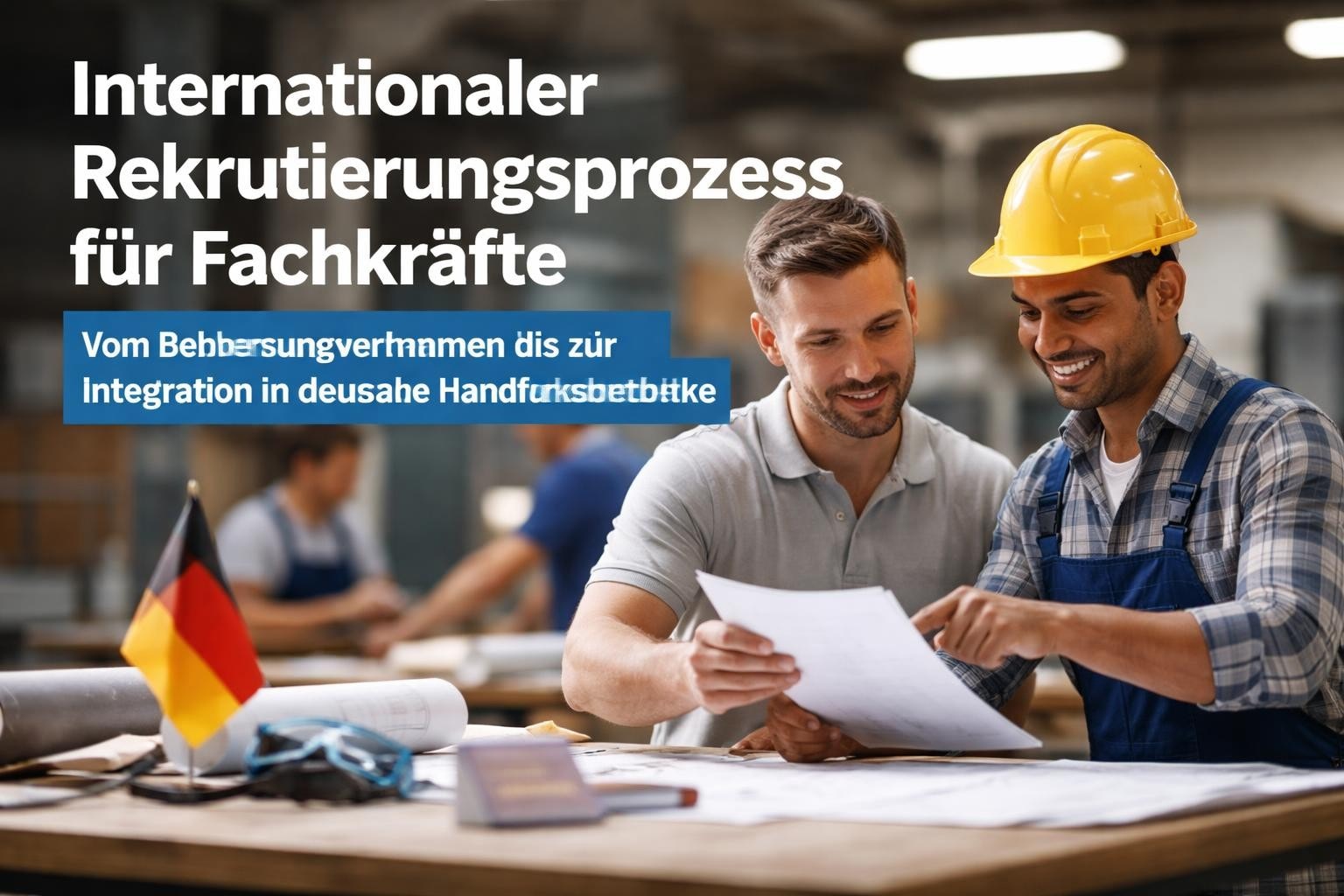 Fachkräfte aus dem Ausland für Handwerk finden