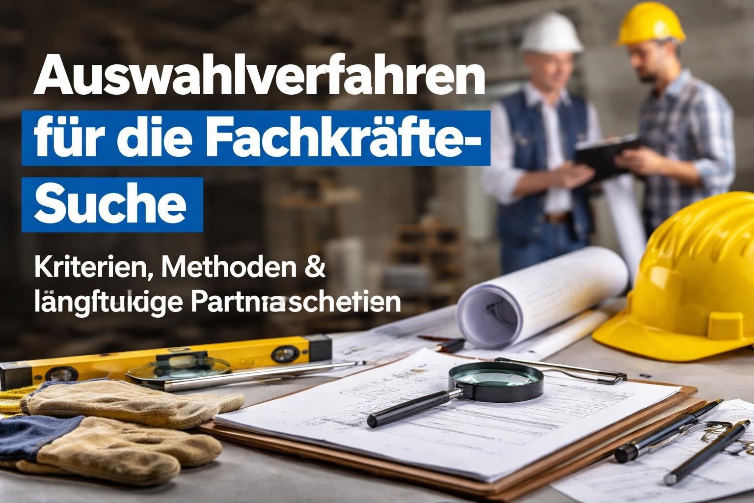 Recruiting Agentur Handwerk: Worauf achten 2026?