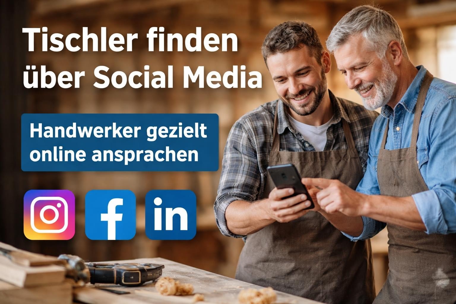 Tischler finden Social Media: Recruiting im Handwerk