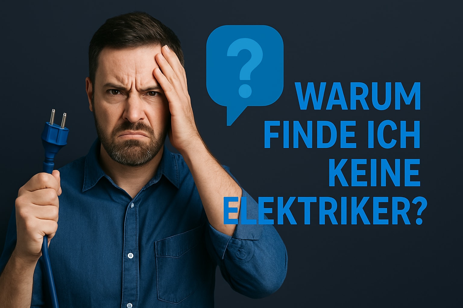 Warum finde ich keine Elektriker: Der Umfassende Guide 2026